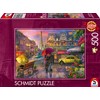 Schmidt Spiele 59713 Rain Magic in Paris Puzzle 500 Pieces