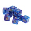 Yourandoll Pack of 10 Polyhedral Dice D6 Dice Game Dice