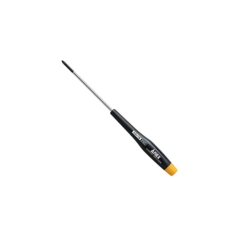 ANEX No.3450-ESD Electrostatic Discharge-Safe Precision Screwdriver, Phillips #0 x 3.0