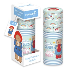 Paddington Baby Keepsake Capsule by Robert Frederick - Record Your Baby Milestones