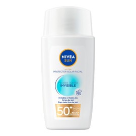 Protector Solar Facial NIVEA SUN Fluido Diario Invisible + Antioxidantes Fps50+ 40Ml, Efecto Mate y Antioxidantes