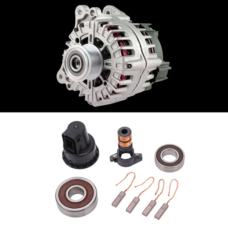 Alternator Repair Kit Slip Ring Brushes Bearings Set 230090 Replacement