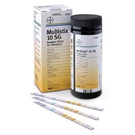 multistix 10sg reagents test strips x100