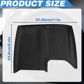 Wireless Charging Non-Slip Mat Fit for 2024 2025 Toyota Grand Highlander Silicone Protective Pad Dampproof Car Center Console Phone Charger Mat Liner Accessories