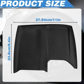Wireless Charging Non-Slip Mat Fit for 2024 2025 Toyota Grand Highlander Silicone Protective Pad Dampproof Car Center Console Phone Charger Mat Liner Accessories