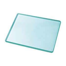 HUACAM HCM17 Polishing Plate, Glass Plate, 0.3 inch (8 mm) Thick, Leather Tool, Leather Scraping, Leather Floor Polishing Tool, Polishing Glass Plate, Thick Glass Plate, 5.1 x 3.9 x 0.3 inches (130 x 100 x 8 mm)