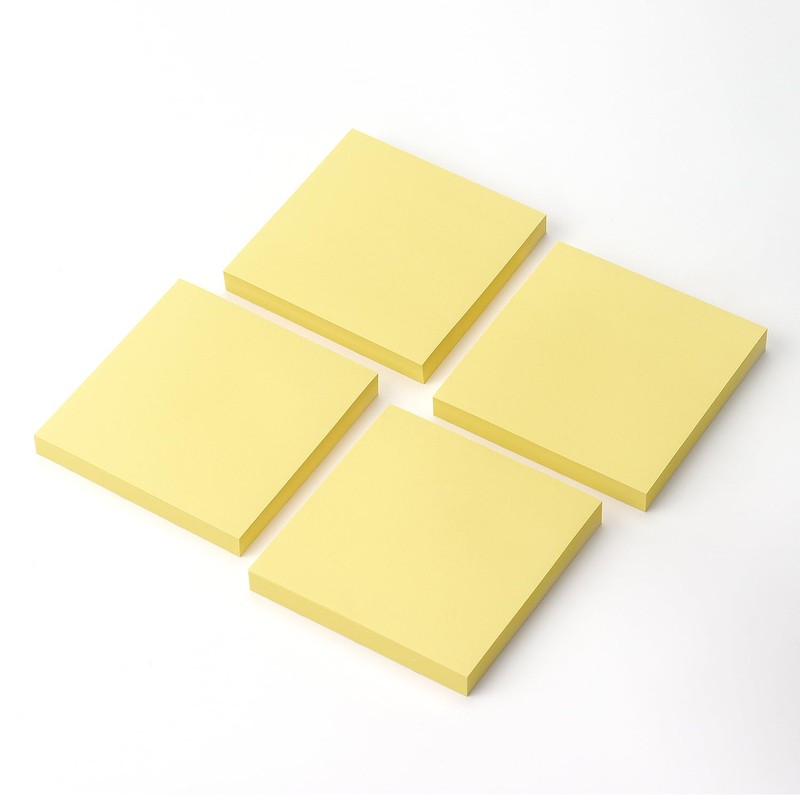 Sticky Notes 3x3 Self-Stick Notes Pads with Bright Colors, Easy