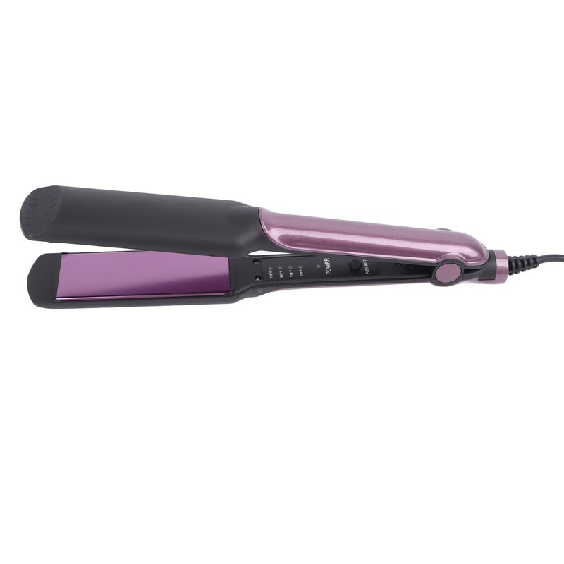 Hair Straightening Flat Iron Frizz Control Ceramics Adjustable Fast Heating