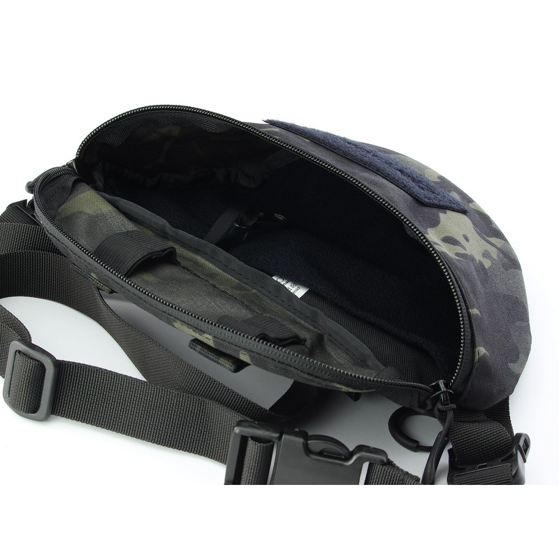Zentauron Waist Bag Modular 1.8 L Bum Bag 2 Compartments