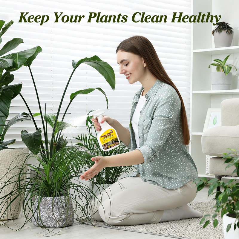 2 Pack Neem Oil & Peppermint Plant Spray – Natural