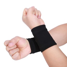 Bnineteenteam Exercise Wrist Brace 2 Piece Adjustable Compression Wrist 1 Pair Exercise Wrist Brace Wrist Protector for Men Women Arm Hand Finger Support