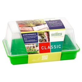 Romberg Greenhouse M (recesses for swelling tablets, water gutters, hood with ventilation holes and slider) 10294117