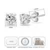 Philip Jones Sterling Silver World's Greatest Mum Crystal Earrings