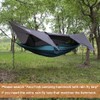 AnorTrek Camping Hammock with Mosquito Net, Double & Single Lightweight