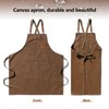 Yoocixu Chef Apron for Men and Women, Heavy Duty Cotton