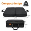 Sojoy Portable Seat Cushion for Stadium Breathable Foldable Seat Cushion