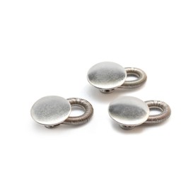 Pregnancy 3-Pack Spring Button Pant Extender - Premium, Sturdy Metal - Adds up to 2" Instantly!