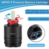 40PHF-2 Pressure Balance ​Cartridg, 40mm Shower Faucet Cartridge Replacement, Compatible