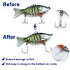 FishTrip Fishing Inline Single Hooks - 25pcs in Line Hooks