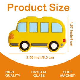 Pack of 27 Vehicle Rubber Fridge Magnets Children Cartoon Vehicles Children Magnets Suitable for Cooling Drains, Offices, Homes, Cabinets, Whiteboards etc