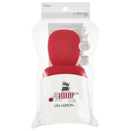 Skater SMS1-A Rice Spoon, 7.5 inches (19 cm), Lisa Larson Kitchen with Case, Made in Japan