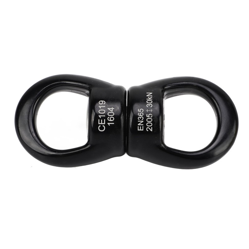 Swing Swivel Hook Stainless Steel 360° Rotatable Wear Resistant Black