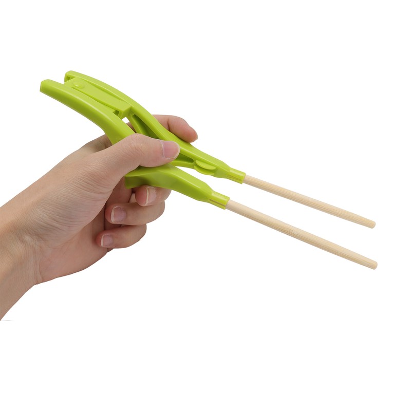 Disabled Chopsticks ABS and Bamboo Streamlined Anti Skid Learning Chopstick
