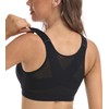 DotVol Women's Comfort Front Closure Back Support Full Coverage Non