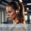 Open Bluetooth Headphones, Ear Hook LED Colour Screen Headphones, Active