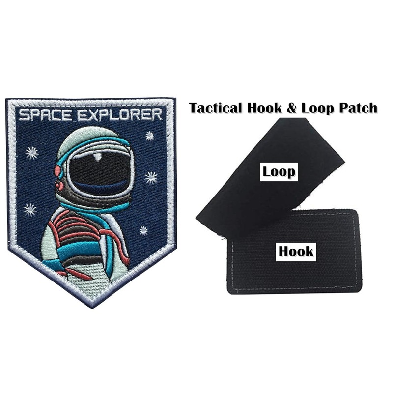 Space Explorer Astronaut Tactical Morale Patch for Decoration