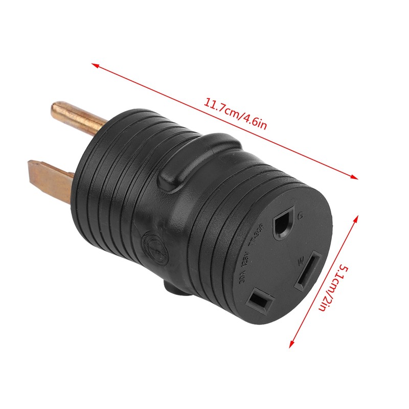 RV Power Cord Adapter 50A Male to 30A Female Connector
