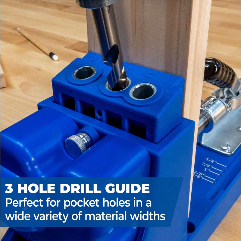 Kreg K4 Pocket Hole Jig - Adjustable, Versatile Jig for
