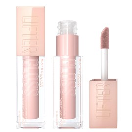 Maybelline New York Lifter Gloss, Plumping & Hydrating Lip Gloss with Hyaluronic Acid, Shade 002 Ice, Duo Bundle