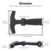 Omoojee Replacement Lid Latches, 2 Pack, Compatible with Yeti Hard
