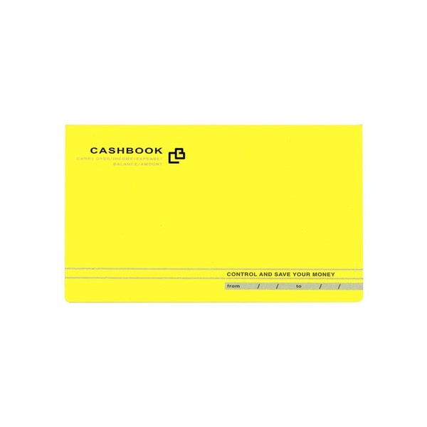 daigo- 通帳 Notebook Cash Book Money Book Teller Yellow