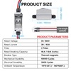 HCOVTXR 30 Amp Solar Panel Disconnect Switch,Miniature Circuit Breaker 550V