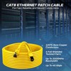 Cables Direct Online Cat8 Yellow 75FT SFTP Ethernet Patch Cable