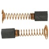 vhbw 2 x Carbon Brushes Motor Carbon Abrasive Carbon 8