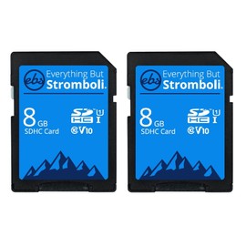 Everything But Stromboli 2 Pack 8GB SD Card for Browning Trail Camera Recon Force, Strike Force, Defender, Spec Ops, Patriot, Dark Ops Game Cam SDHC Memory Cards