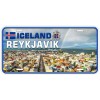 Reykjavík Iceland TAG02 Novelty Car License Plate