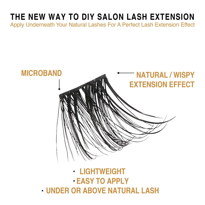 i•ENVY Extended False Eyelashes Faux Mink Featherlight Reusable Artificial Eyelashes