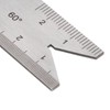 QUARKZMAN 2 Pieces Centre Gauge 60° Metric Thread Cutting Angle