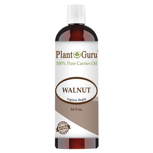 Walnut Oil 16 oz. Cold Pressed REFINED 100% Pure Natural