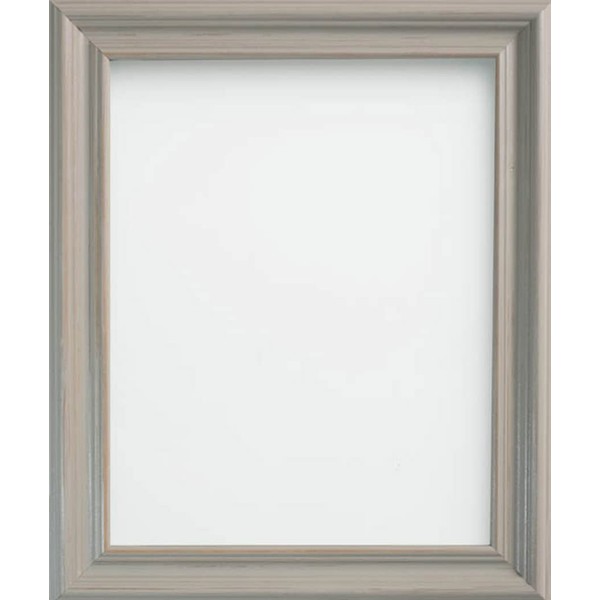 Frame Company Photo Frame, 8x8-inch, Rustic Grey