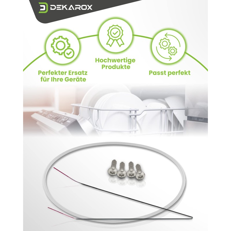 DEKAROX Pump Pot Seal Repair Kit 182 mm for Error