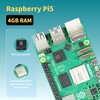 iRasptek Starter Kit for Raspberry Pi 5 4GB RAM-Pre-Loaded with