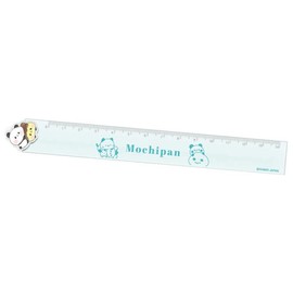 Mochi Pandanda Ruler with Mascot 5.5 inches (14 cm) / Chibi Pandarake