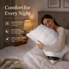 Hotel-Style Sleeping Pillow for Adults – Resilient Polyester Fill for