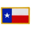 Texas State Flag Patch (Sew-on) (H52) 3 3/8" x 2" Embroidered Patch 61952