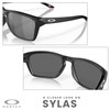 Oakley Sylas OO9448 944803 57MM Matte Black/Prizm Black Rectangular Sunglasses